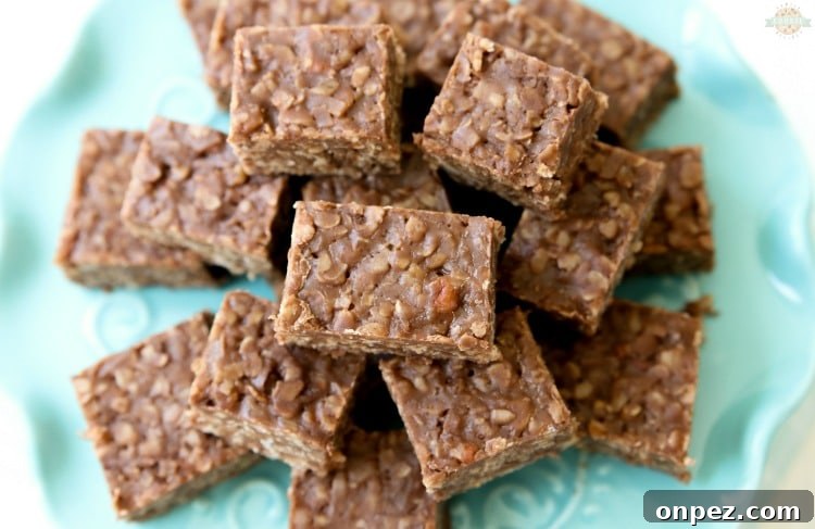 No-Bake Cookie Bars Recipe (No Oven Needed) 8 no bake peanut butter bars