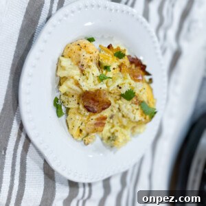 Slow Cooker Bacon Egg Casserole