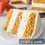 Decadent Pumpkin Cheesecake Layer Cake with Caramel Frosting 6 Pumpkin cheesecake layer cake with caramel frosting