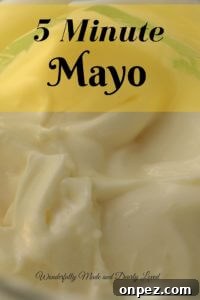 5 Minute Mayo (THM S, Sugar Free) 