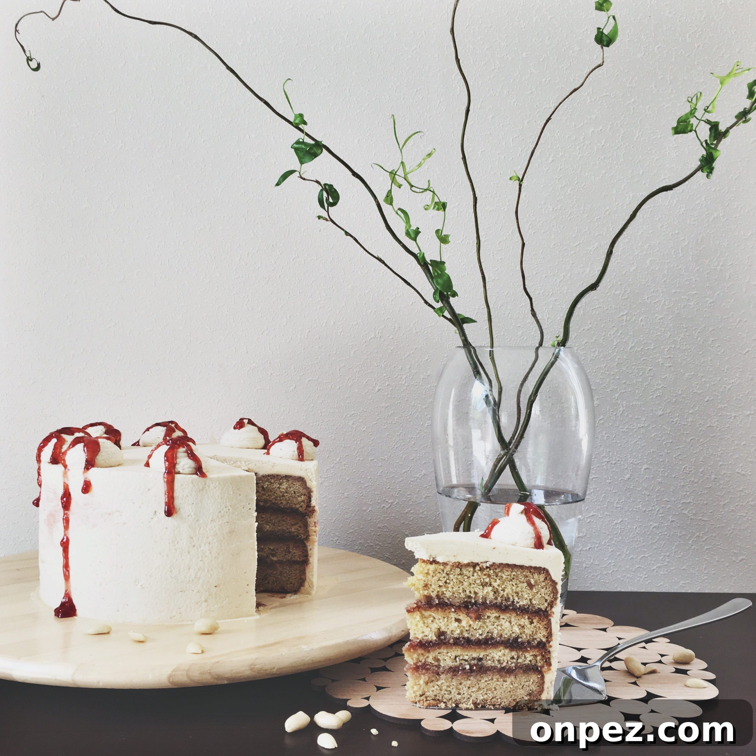 Peanut Butter and Jelly Layer Cake Recipe 4 img 189 3 scaled