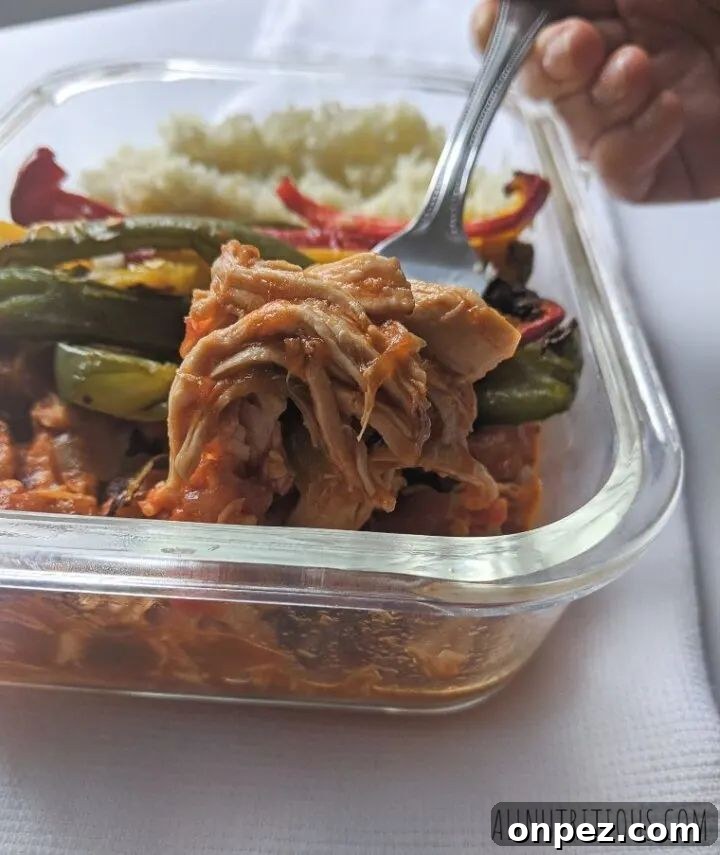 Salsa Shredded Chicken