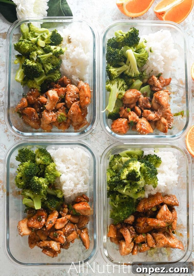 Healthy Orange Chicken