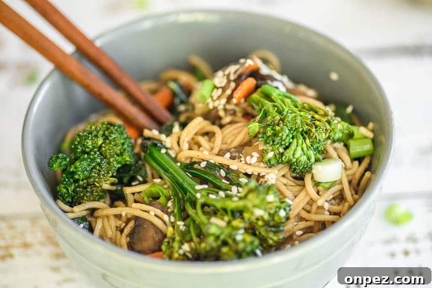 Noodle Bowl with Veggies