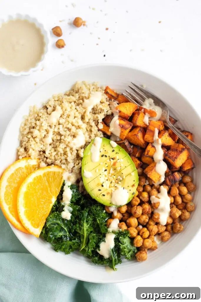 Sweet Potato Quinoa Buddha Bowl