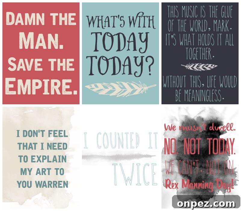 Empire Records Printables | Bread Booze Bacon