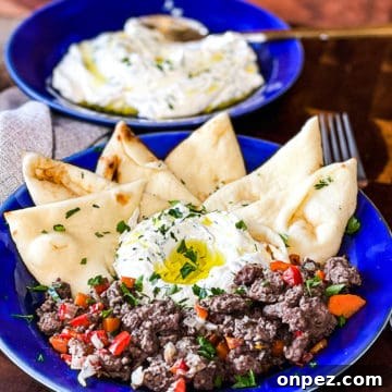 Mediterranean Ground Beef Yogurt Bowl 15 Mediterranean Ground Beef And Greek Labneh Platter