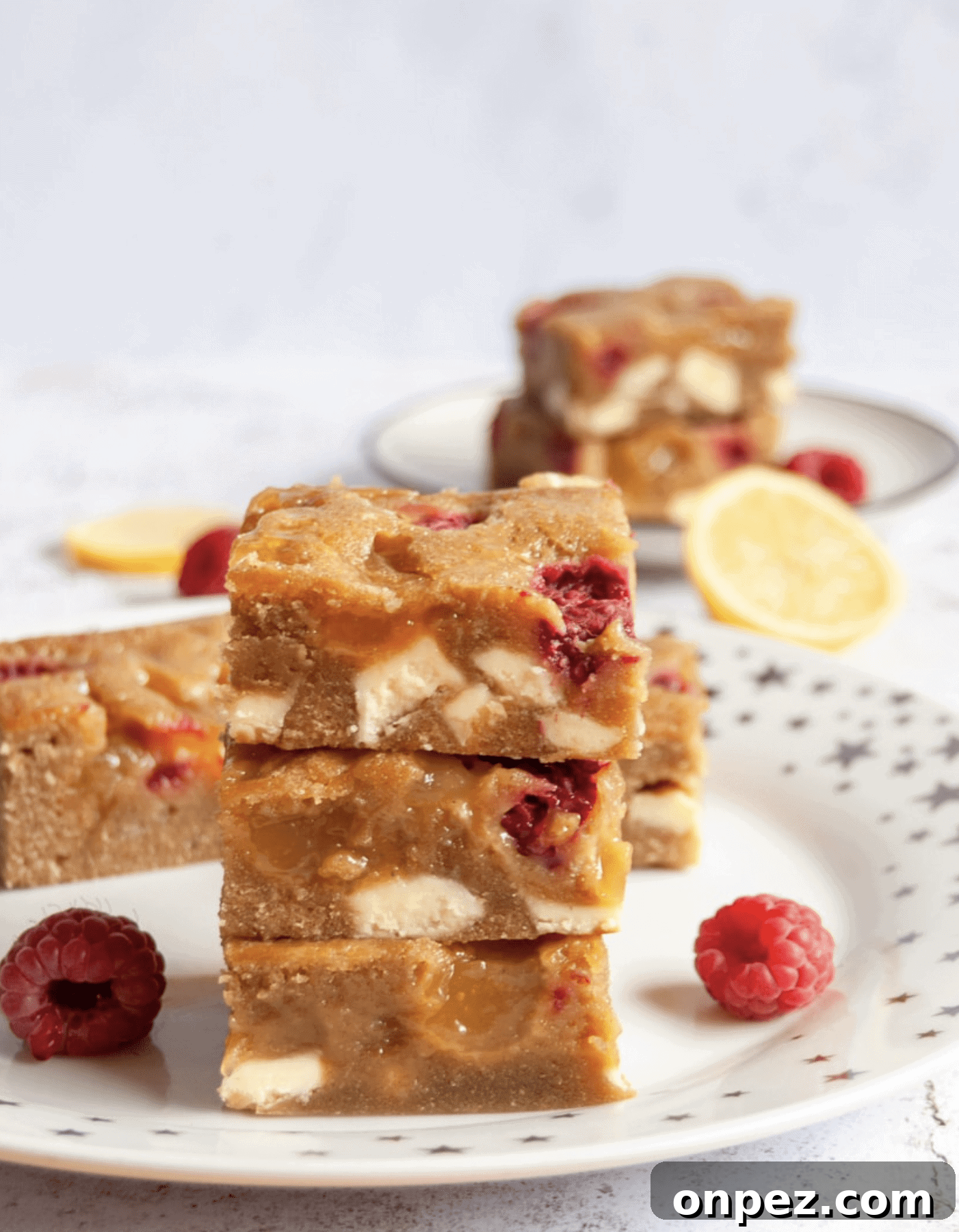 Fruity Bakes Cakes Crumbles and Dessert Recipes 7 Lemon and raspberry blondies