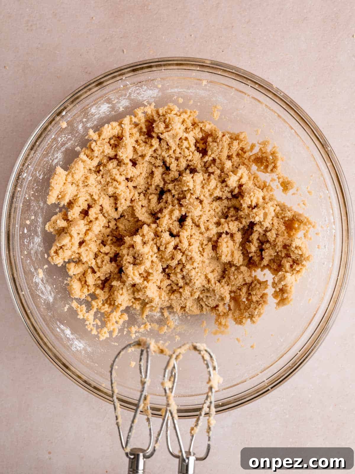 Levain Bakery Copycat Caramel Coconut Chocolate Chip Cookies 6 Cookie dough mixed in a bowl.