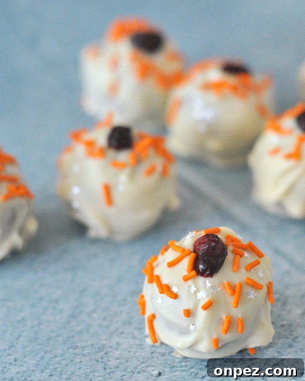 Cranberry Orange Shortbread Truffles @spabettie #glutenfree #vegan