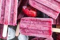 Plum Wine Popsicles: Frozen Cocktail Recipe