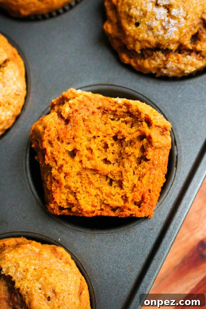 Classic pumpkin muffins