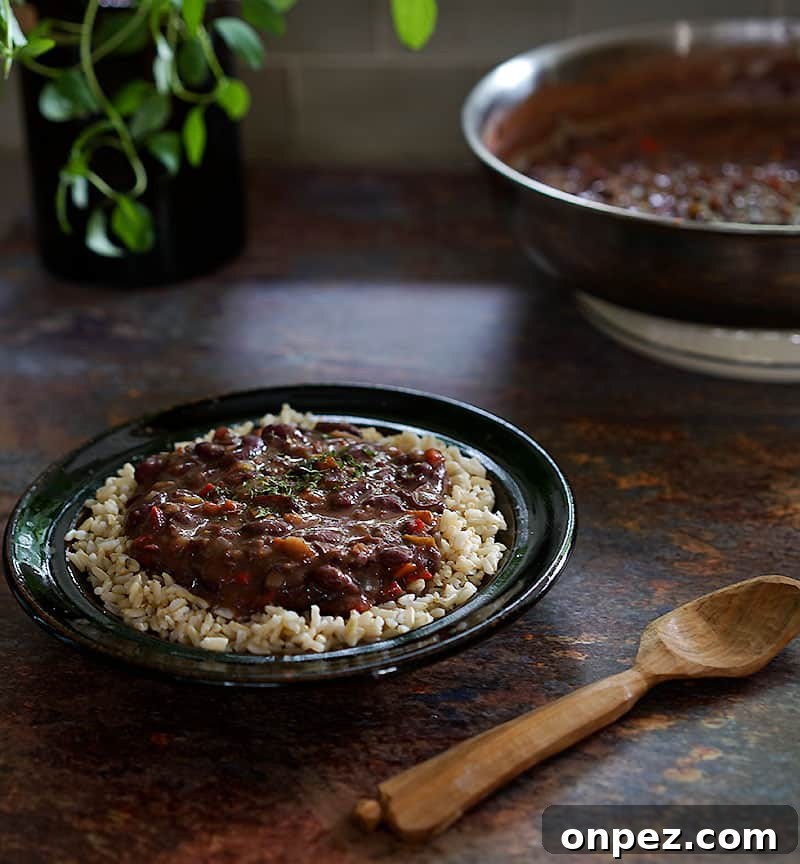 15 Minute Red Beans and Rice