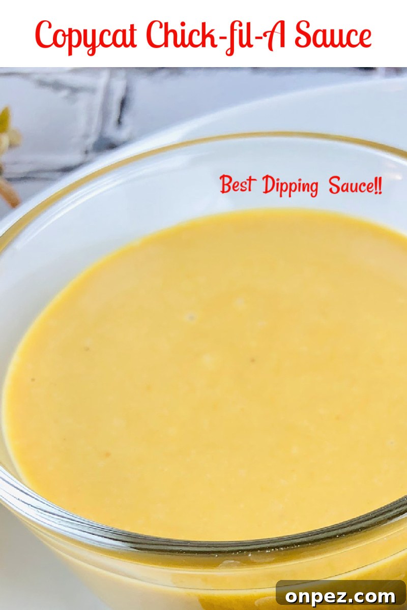Jar of copycat sauce on table