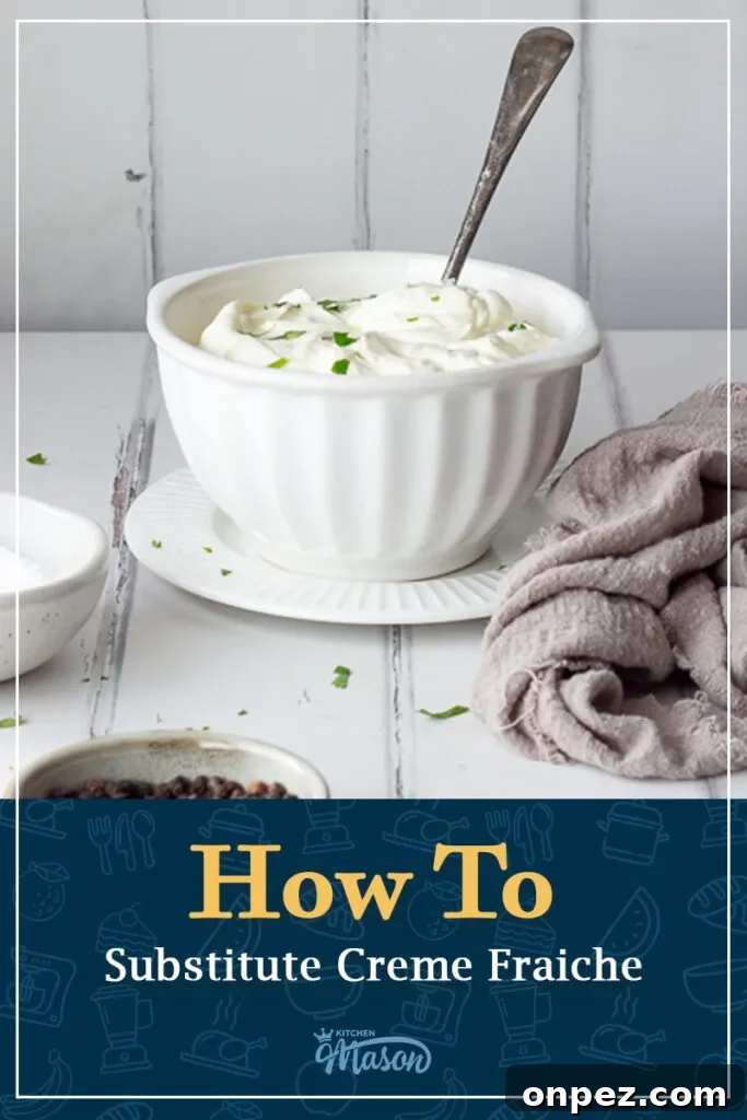 How to Substitute Creme Fraiche in the UK 10 Pots and bowls of ingredients with a linen napkin