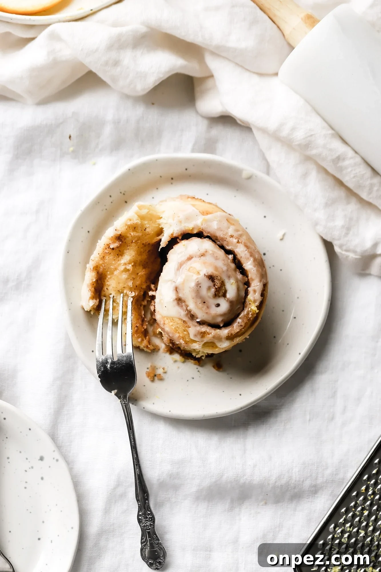 Lemon brown butter cinnamon rolls