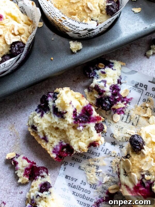 Dairy Free Blueberry Muffins