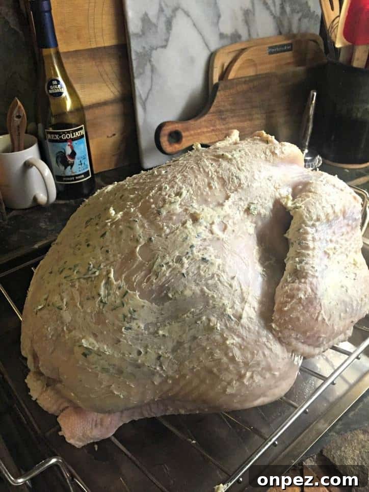 Juicy Roasted Turkey Recipe with Crispy Golden Skin 9 the perfect roasted turkey www.loavesanddishes.net