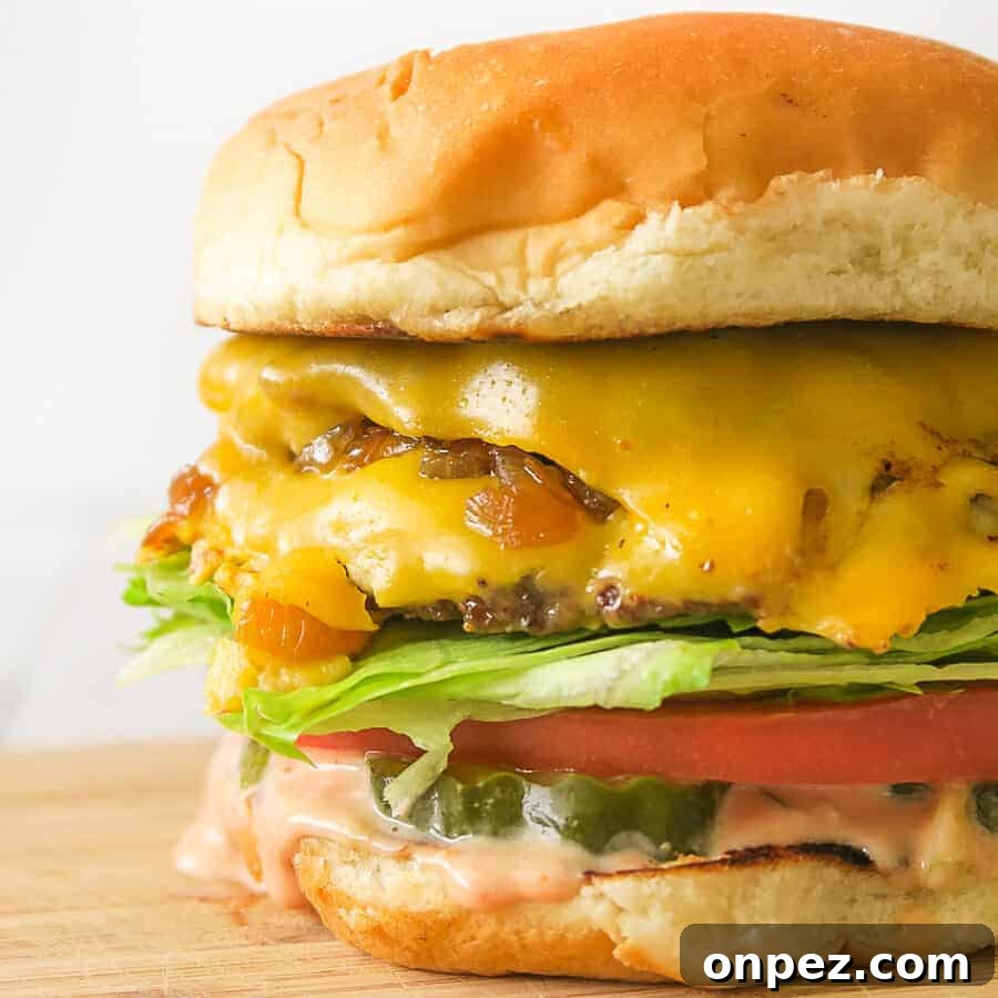 In-N-Out Double-Double Animal Style Copycat Recipe 2 In-N-Out Copycat Double-Double Animal-Style Burger