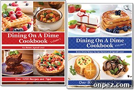 Dining On A Dime Cookbooks - Easy recipes for tasty dinners