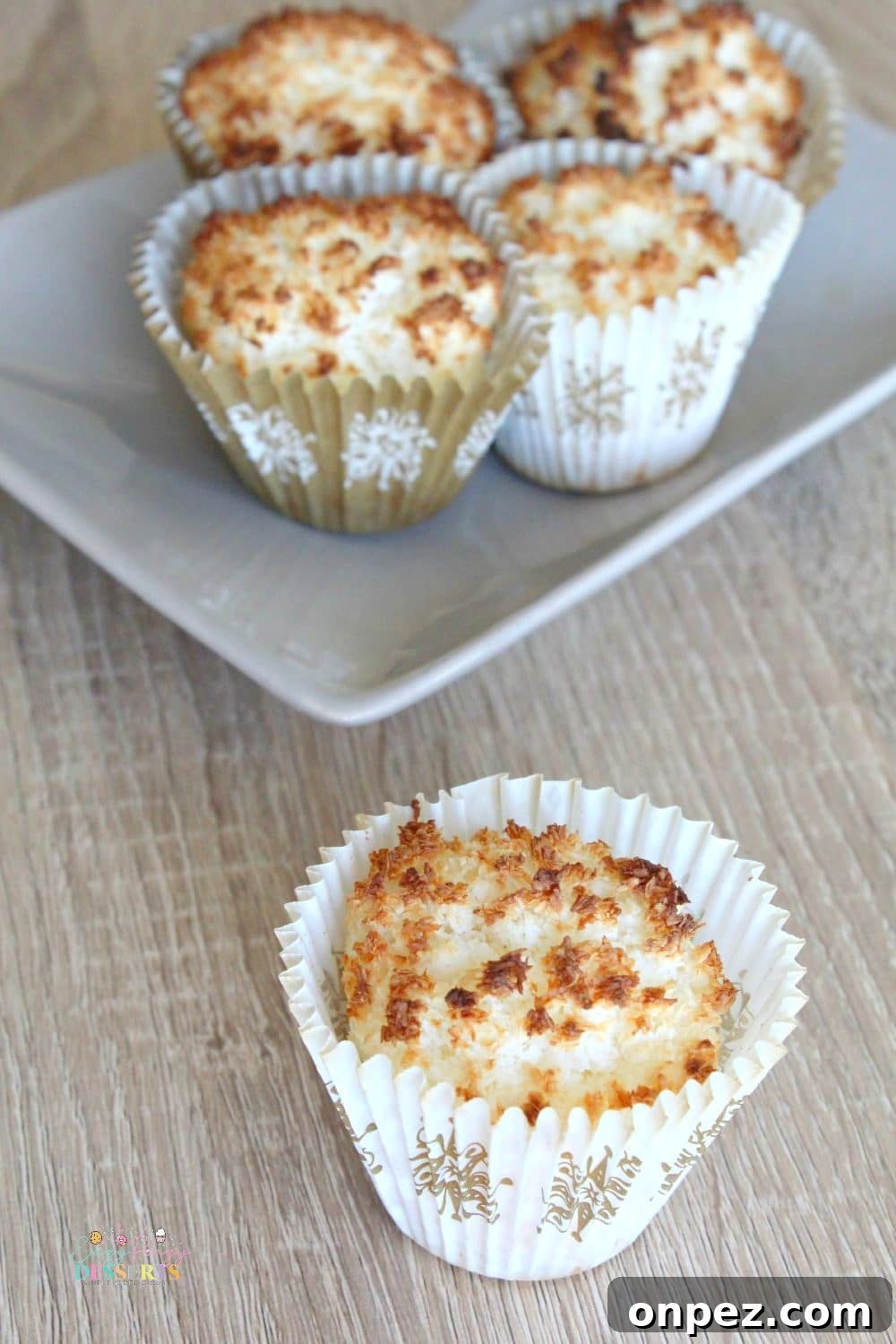 Fluffy Gluten-Free Coconut Muffins 2 Coconut muffin recipe