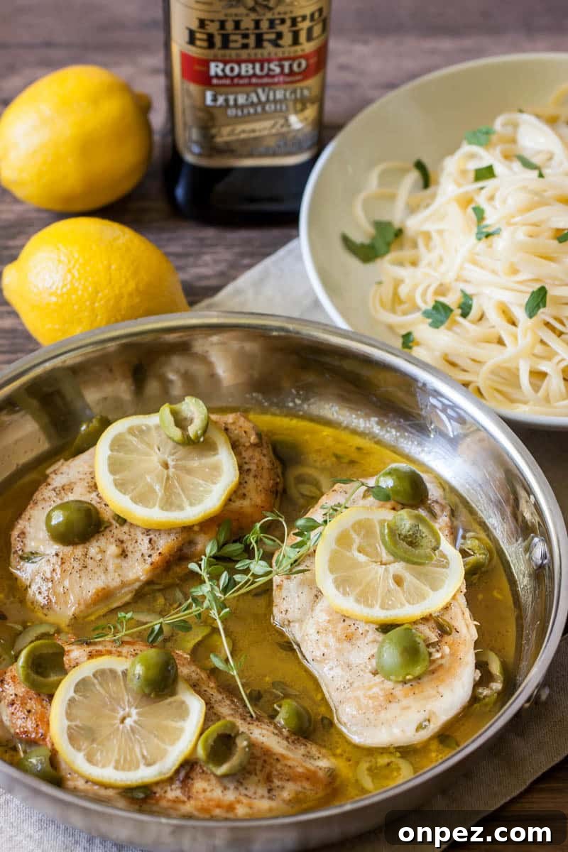 Roasted Lemon and Olive Chicken Breasts Recipe 4 Lemon Olive Chicken Breasts