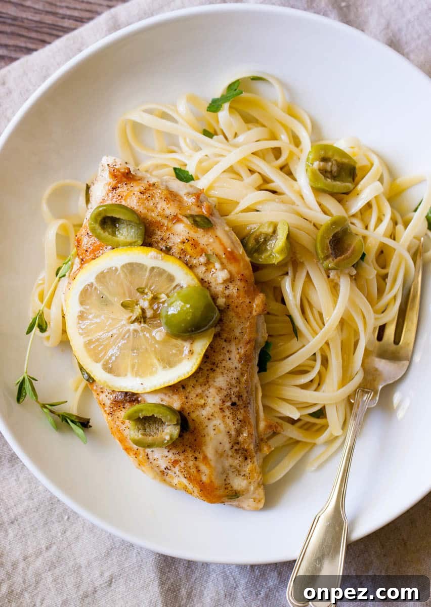 Roasted Lemon and Olive Chicken Breasts Recipe 6 Lemon Olive Chicken Breasts