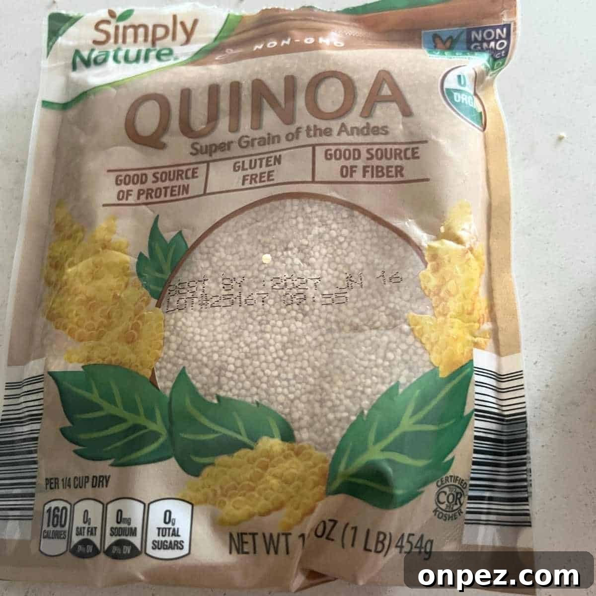 Fluffy Instant Pot Quinoa Recipe 3 Ingredients needed for Instant Pot Quinoa.