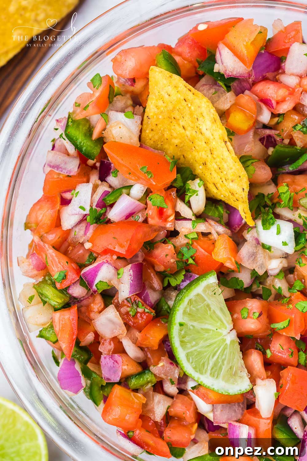 Fresh Pico de Gallo Recipe: Classic Mexican Chunky Salsa 3 Homemade Pico de Gallo is so fresh and easy to make! Featuring fresh tomatoes, jalapeños, onions, cilantro, and more.