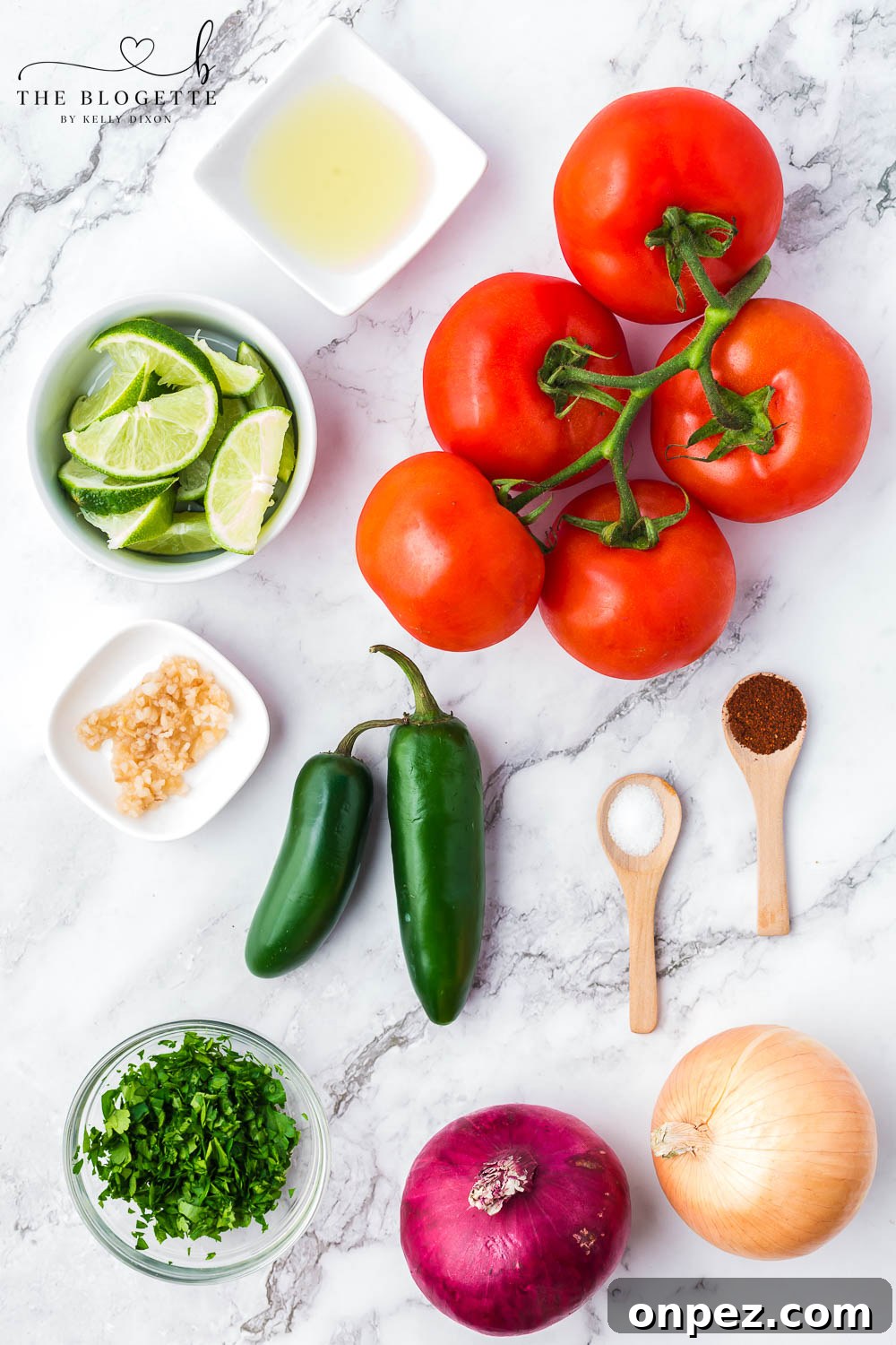 Fresh Pico de Gallo Recipe: Classic Mexican Chunky Salsa 4 Ingredients