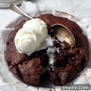 air fryer brownies with ice cream