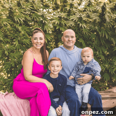 A picture of Emily Kyle's family.