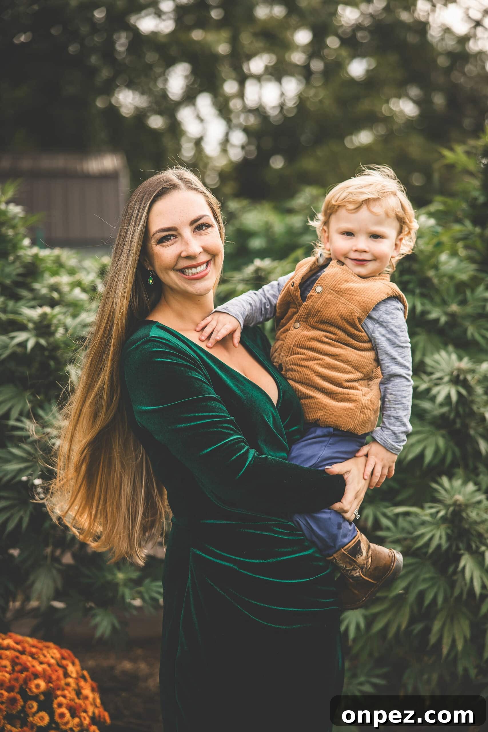 A picture of Emily Kyle's family.