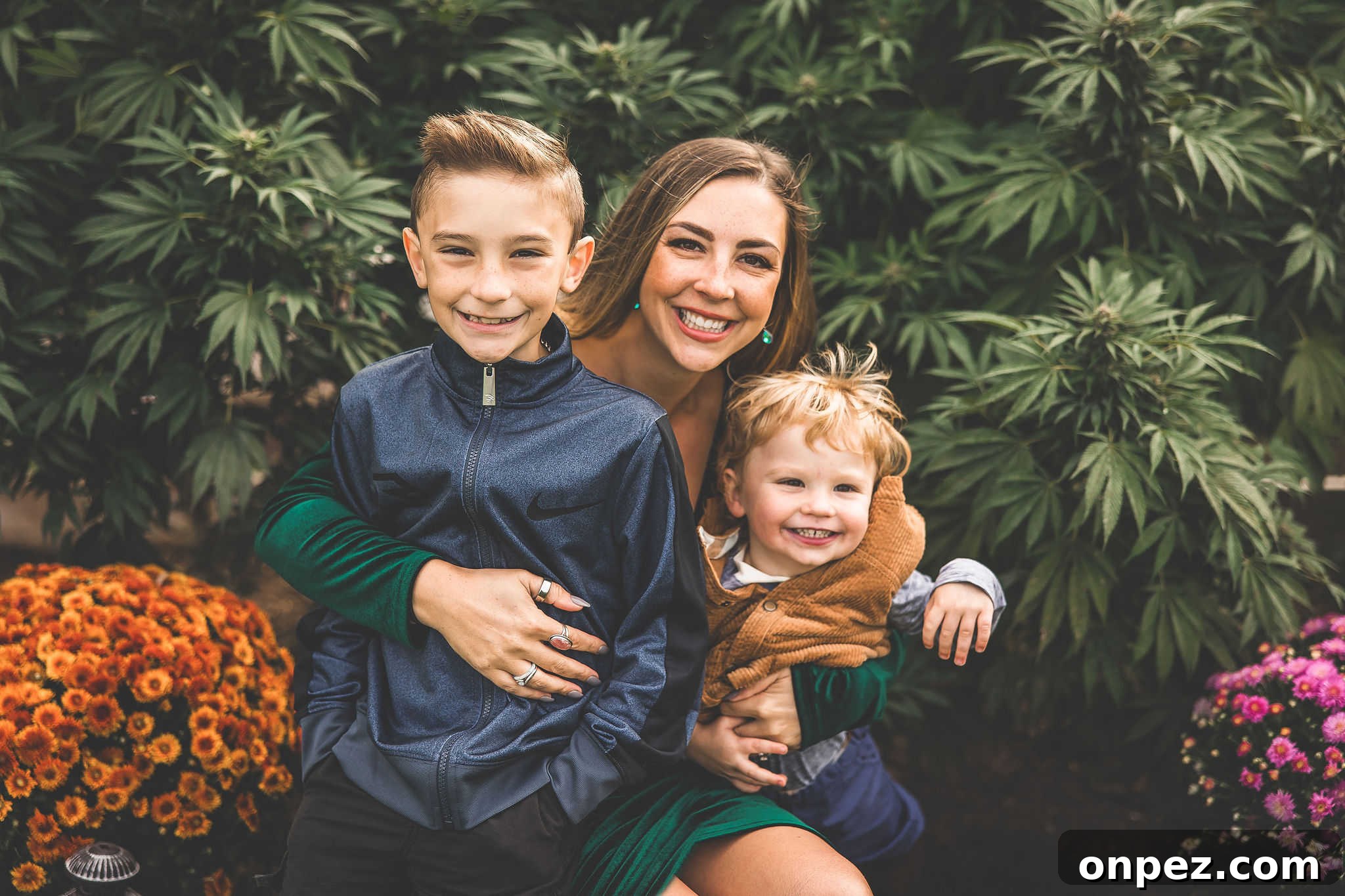 A picture of Emily Kyle's family.