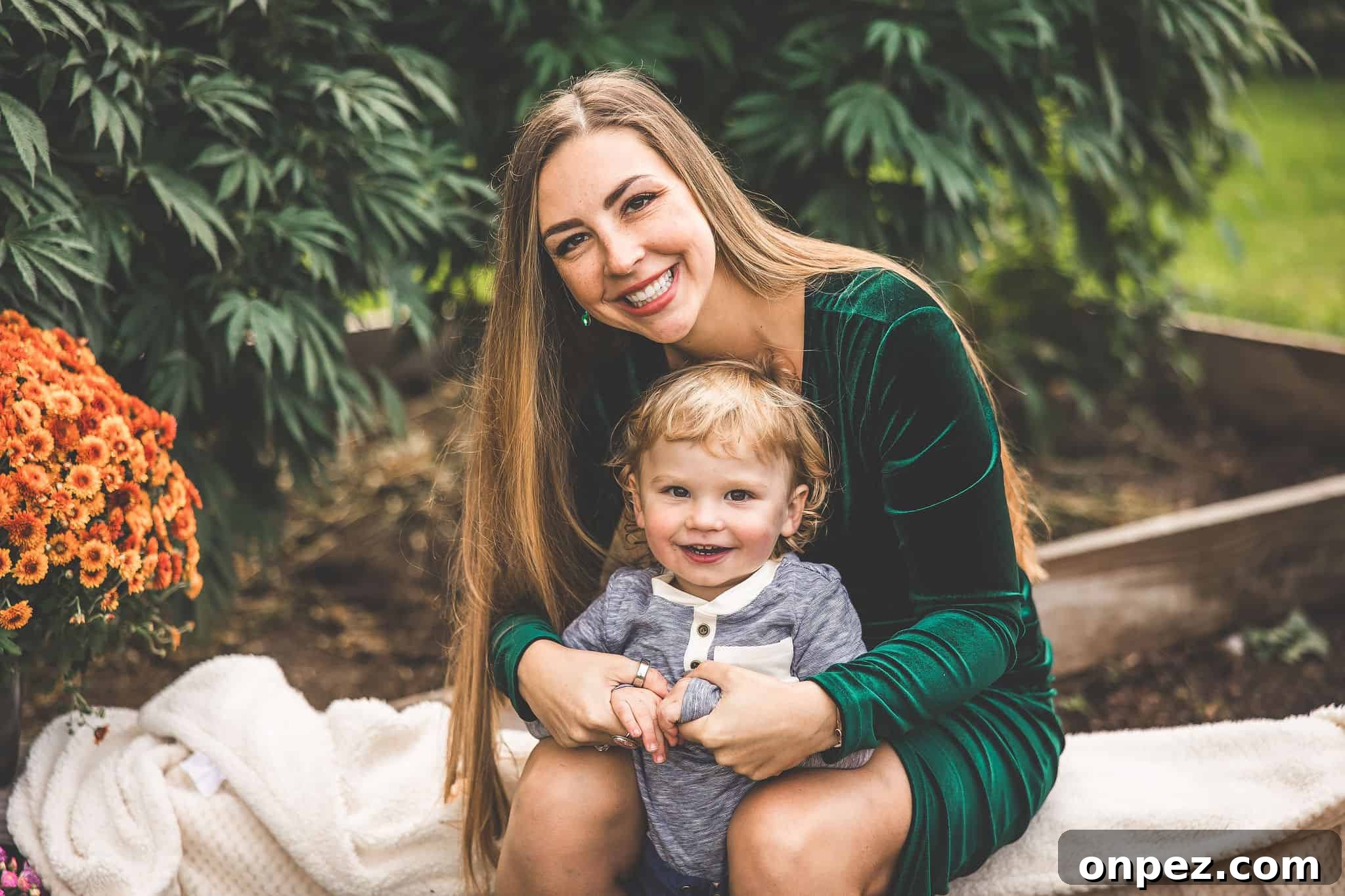 A picture of Emily Kyle's family.