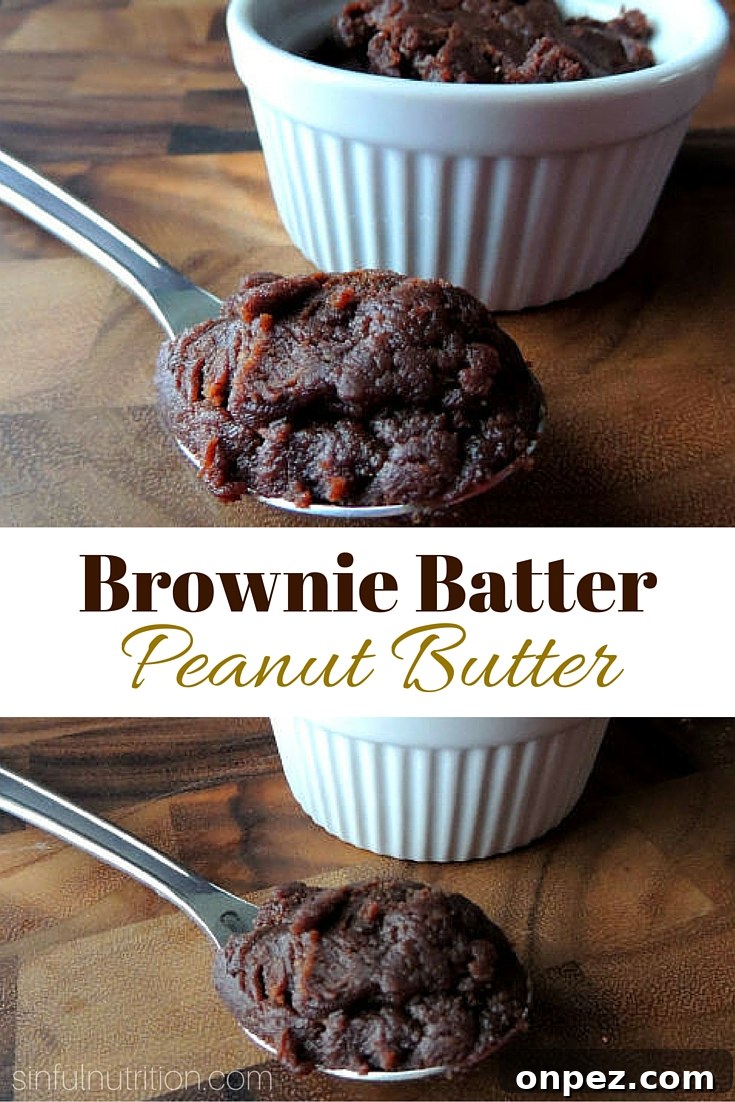 Brownie Batter Peanut Butter: Homemade Spread Recipe 2 Brownie Batter Peanut Butter