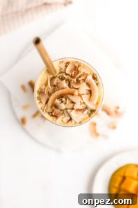Vegan Mango Creamsicle Smoothie - Gluten-Free & No Refined Sugar 4 Mango Creamsicle Smoothie Vegan