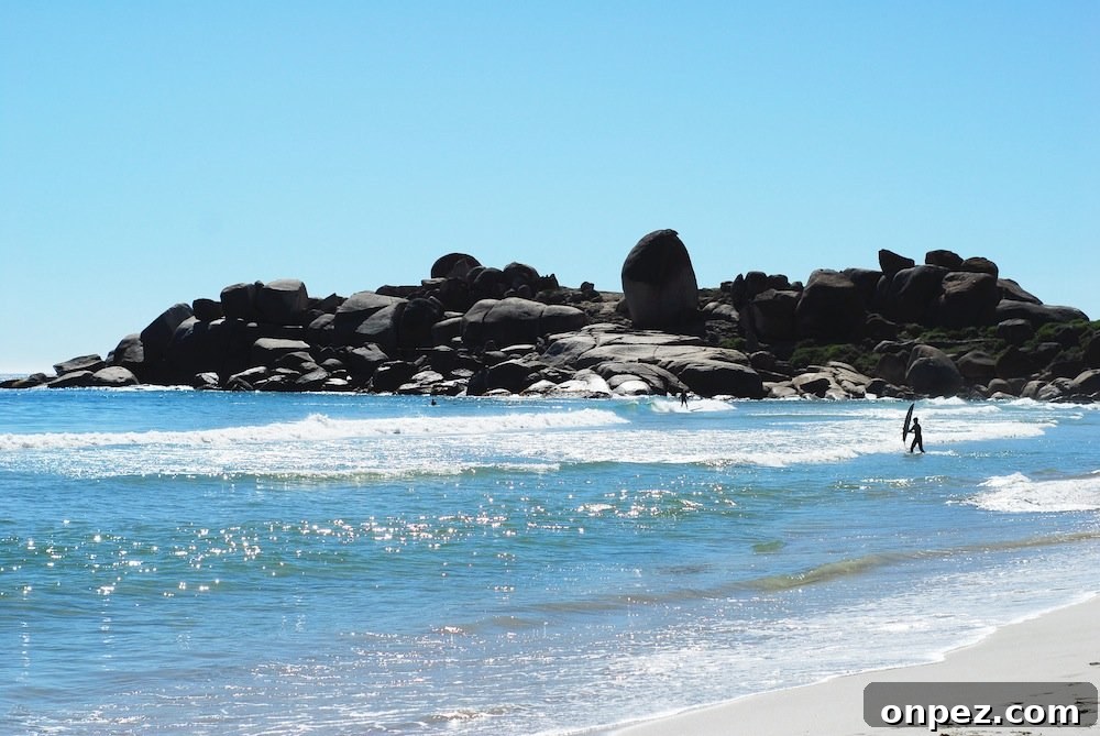 Sunday at Llandudno Beach: Sights and Activities 5 Rocky shoreline with boulders along the beach