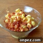 Grandma's Macaroni and Cheese Recipe 19 Grandma's vintage homemade macaroni and cheese topped with bacon