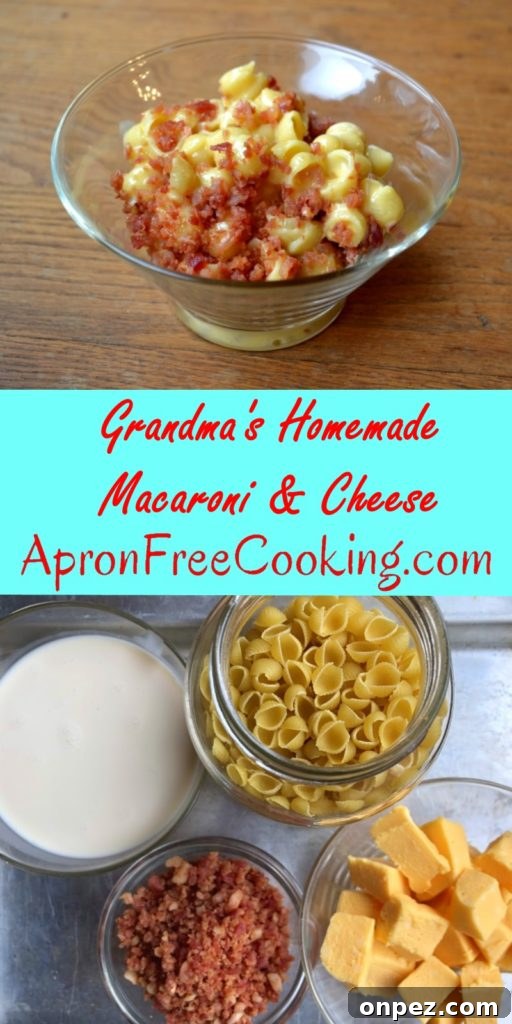 Grandma's Macaroni and Cheese Recipe 6 Grandma's homemade macaroni and cheese recipe pin
