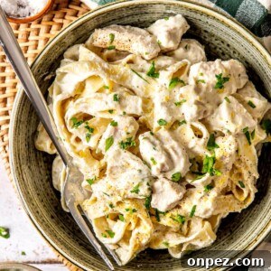 GF DF Chicken Fettuccine Alfredo - Olivia Adriance