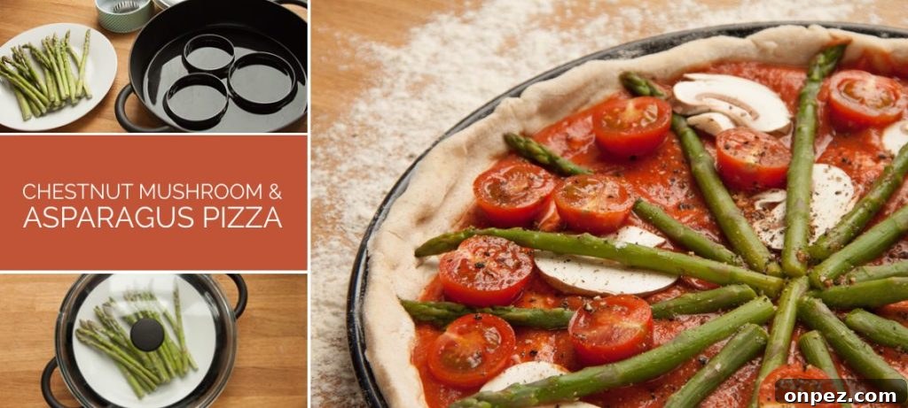 asparagus pizza