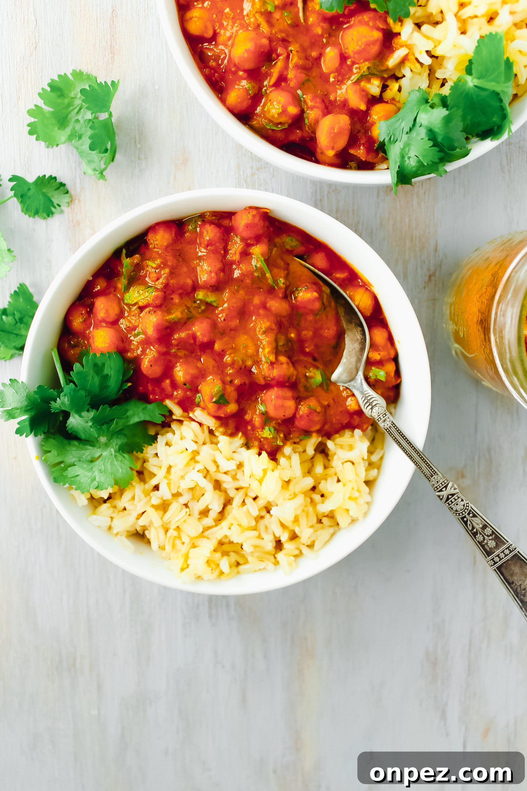 One-Pot Chickpea Tikka Masala [Vegan]