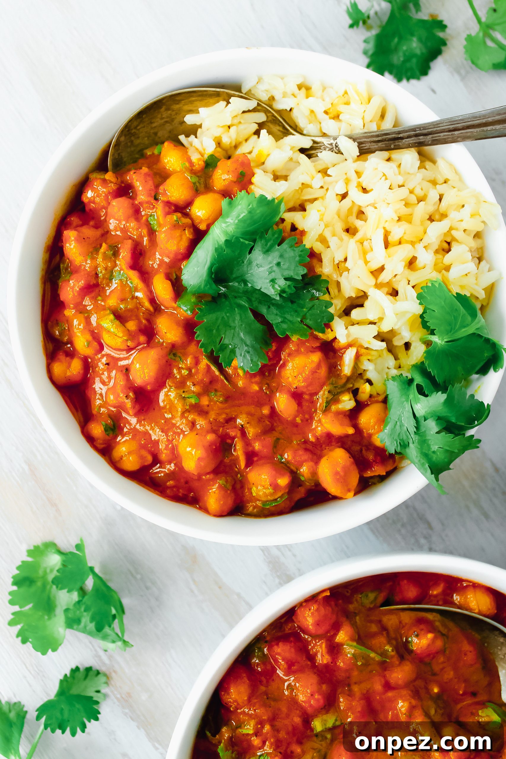One-Pot Chickpea Tikka Masala [Vegan]