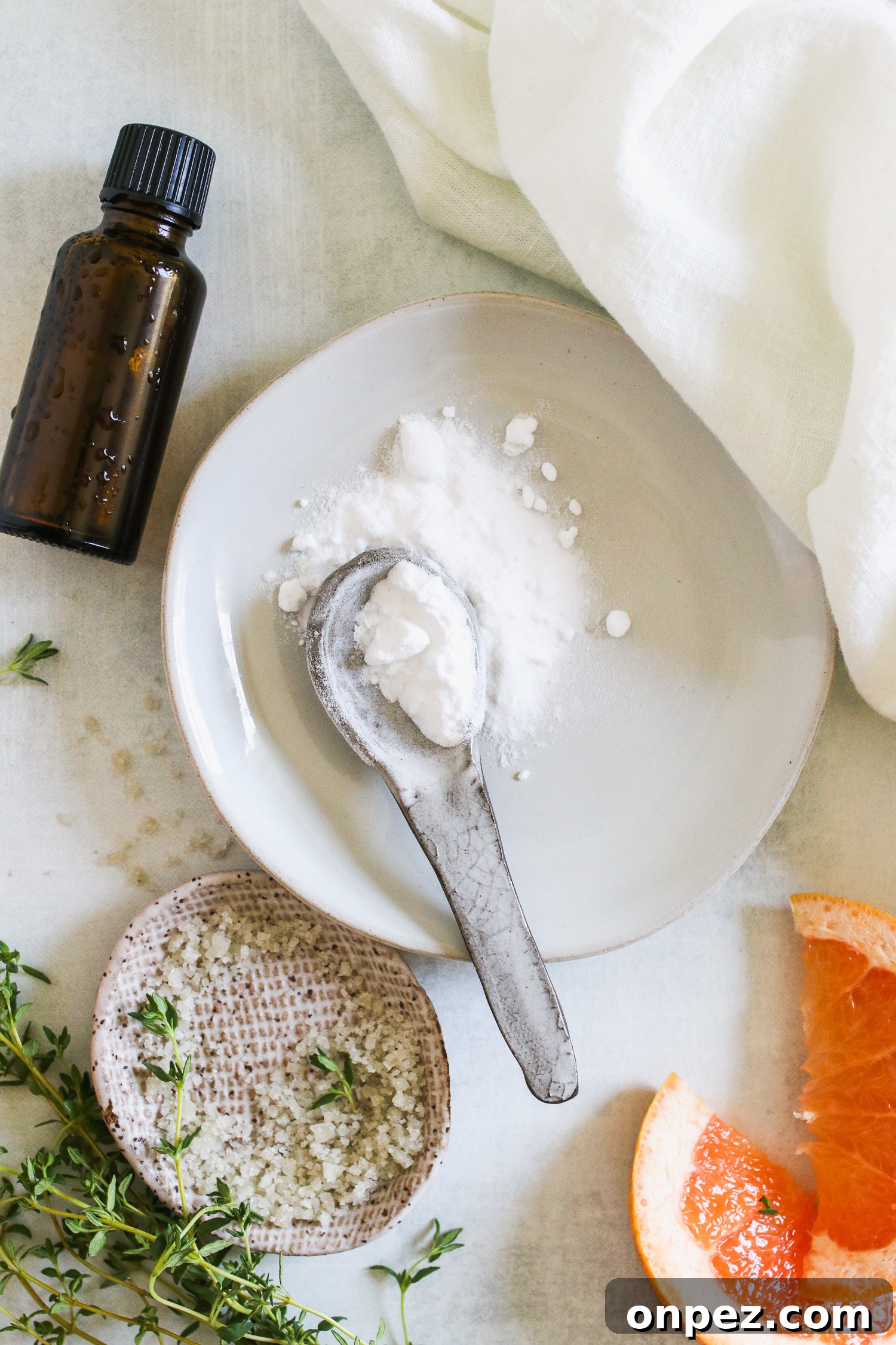 Baking soda + Sea Salt Refrigerator Deodorizers